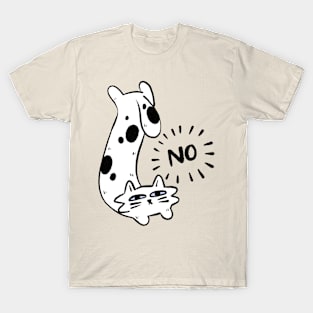 Cat says no T-Shirt